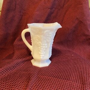 White Embossed Pitcher